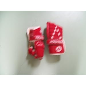 WinWell Pro flex Thumb Red ice Hockey Gloves - size 12 1/2 inch - Very good condition