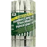 16x12 WHT Trim Fence by Greenes Fence