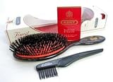 KENT ケント 女性用 ゴムクッション ヘアブラシ べっ甲 ST6の画像