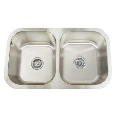 Manhattan Double Bowl Undermount Kitchen Sink