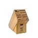 J.A. Henckels 10-Slot Bamboo Storage Block