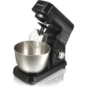 Hamilton Beach 63325 Stand Mixer-3.50 quart-6 Speed(s)-300 W-Black-by HAMILTON BEACH