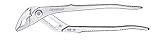 GEDORE 6412190 15' Water Pump Pliers [並行輸入品]