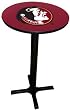 Florida State Seminoles Pub Table with Black Commercial Base