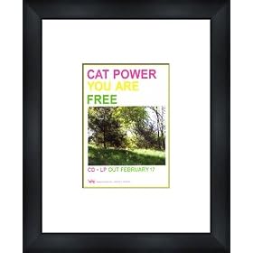 CAT POWER You Are Free - Framed Original Advert
