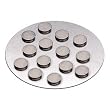Magnete 10x2 mm, extra stark, sehr klein, 12 St�ck Beutel + Einkaufswagen Chip Gratis!