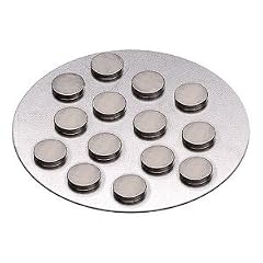 Magnete 10x2 mm, extra stark, sehr klein, 12 St�ck Beutel + Einkaufswagen Chip Gratis!
