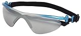 Doggles K9 Optix Blue Rubber Gradient Frame with Smoke Lens Sunglasses, XX-Small