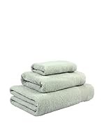 Flor De Algodón Juego De Toallas Zar (Ceniza)