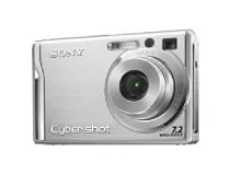 Sony Cyber-shot DSC-W80 Digital Camera - Silver (7.2MP, 3x Optical Zoom) 2.5'' LCD