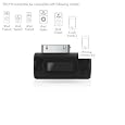 Accessory Wizard Brand In Car/Auto FM Transmitter With Digital LCD Display & High Quality Digital Sound & Full Range Frequency Device for Apple iPod 3rd Generation (10GB/15GB/20GB/30GB/40GB)