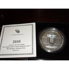 America the Beautiful Silver 5oz Bullion Coin Set 2010