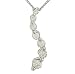 7 Round Journey Of Life Diamond Pendant on Chain .25ct