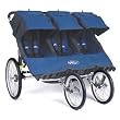 Baby Jogger Q-Series Triple Jogger - Navy