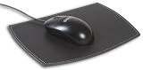 Rustic Black Leather Mouse Pad by Dacasso