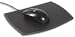 Rustic Genuine Leather Executive Mouse Pad, Brown