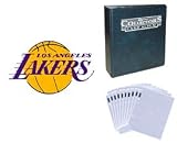 Los Angeles Lakers Basketball Cards w/ Collector's Mini Binder & Pages