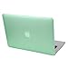 HDE Matte Hard Shell Clip Snap-on Case + Matching Keyboard Skin for MacBook Pro 13 seafoam green