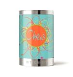 Wine Bottle Stopper, Tipsy, Cheers Planet, Stainless Steel Bottle Stopper w Designer Art in Gift Box