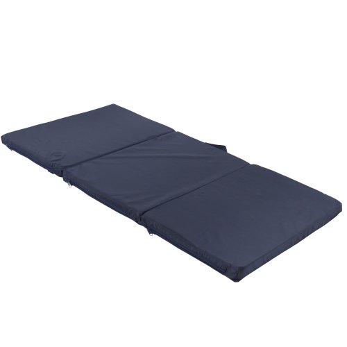 Imagen principal de TecTake Colchón para cuna de bebé para viaje 120 x 60 cm azul