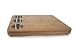 Core Bamboo Pro Chef Butchers Block with Prep Bowls, Natural