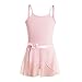 MAGIC TOWN Girls' Camisole Tutu Dress Leotard