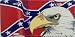 LP - 155 Confederate Flag Eagle License Plate - 2422