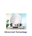 Silvercrest Twinanlage mit Comag SL 6512 Sch&uuml;ssel LNB Kabel