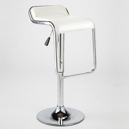 Euro Style 04394 Fuller Bar-Counter Stool- White-Chrome