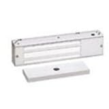 SECURITY DOOR CONTROLS 1581VD SINGLE EMLOCK ALUMINUM FINISH WITH DOOR POSITION SENSOR