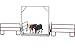 1/16th Little Buster Toys Cattle Guard
