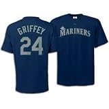 Ken Griffey Jr. Seattle Mariners Name and Number T-Shirt (XX-Large)