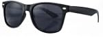 Lunettes de soleil style Wayfarer ret...