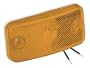 #178 Amber Clearence Light with Reflex Reflector