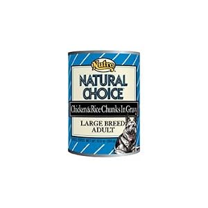 Nutro Natural Choice Large Breed Adult Chicken and Rice Canned Food