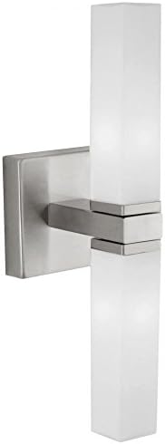 Matte Nickel Palermo Two-Bulb Wall Sconce