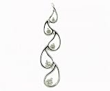 Journey 0.15ct Diamond Tear Drop Pendant