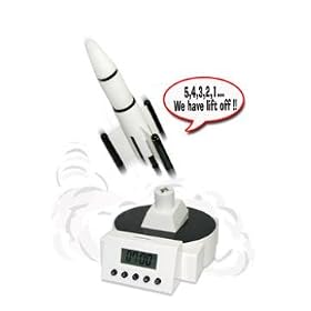 Rocket Launcher Alarm Clock by