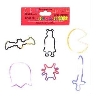 Rubber Bands fit Video Game Tie Dye