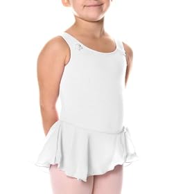 Buy Danskin Girls 7-16 Cotton Tank Leotard With Skirt