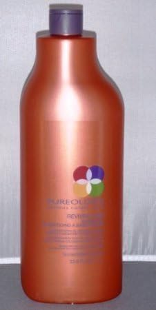 Pureology Reviving Red Shampoo Liter 33.8oz Concentrated Oil For Red/Copper Color Treated Hair