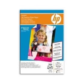 HP Original Premium Gloss Photo Paper, 10x15cm, 100 Sheets