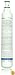 Whirlpool 4396701 KitchenAid Top Mount Refrigerator Quarter Turn Water Filter, 1-Pack