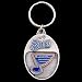 Pewter NHL Team Key Ring - St. Louis Blues