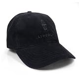 Lincoln Black Corduroy Baseball Cap by Ford
