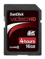 SanDisk SDSDHV-016G-A15 16GB Video HD SDHC Card (Black) SanDisk SDSDHV-016G-A15 16GB Video HD SDHC Card (Black)