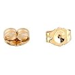 2 14K Yellow Gold Earring Backs Ear Post Nuts Deluxe