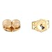Jewelry : 2 14K Yellow Gold Earring Backs Ear Post Nuts Deluxe