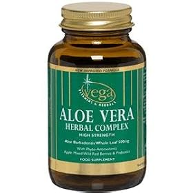Vega Aloe Vera Herbal Complex - 60 Caps