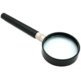 5x Magnifying Glass Stamp Coin Magnifier Opti Tool 2"